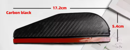 2PCS Car Rearview Mirror Rain Eyebrow Carbon Fiber