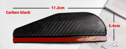 2PCS Car Rearview Mirror Rain Eyebrow Carbon Fiber