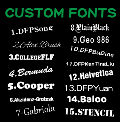 Custom Stickers Car Windshield Personalized Text Font Vinyl Decor Decal Creative Window DIY Decaration Truck Auto Accessories