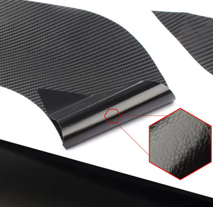 4Pcs/Set Car Door Sticker Carbon Fiber Scratches Resistant Cover Auto Handle Protection Film Exterior Styling Car Accessories