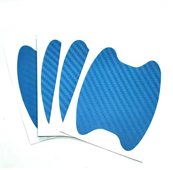 4Pcs/Set Car Door Sticker Carbon Fiber Scratches Resistant Cover Auto Handle Protection Film Exterior Styling Car Accessories