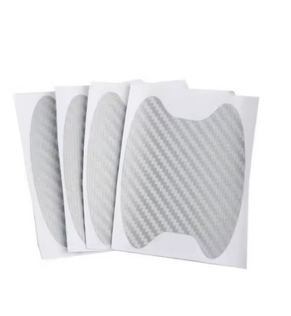4Pcs/Set Car Door Sticker Carbon Fiber Scratches Resistant Cover Auto Handle Protection Film Exterior Styling Car Accessories